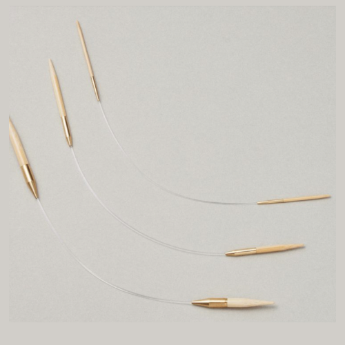 SeeKnit Koshitsu Bamboo Fixed Asymmetric Circular Needle