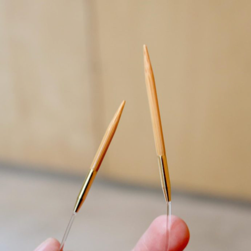 SeeKnit Koshitsu Bamboo Fixed Asymmetric Circular Needle