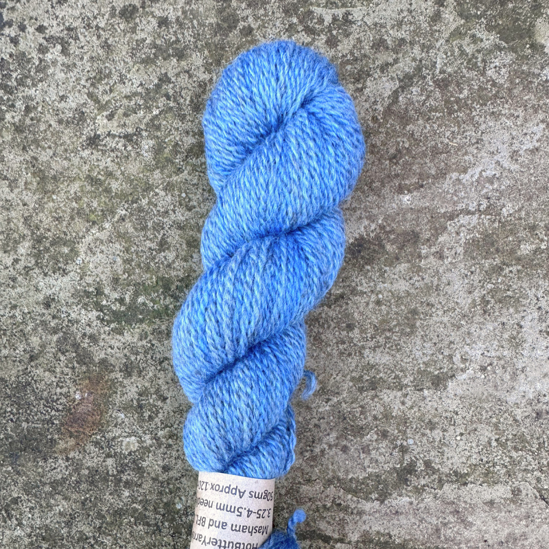 Hot Butter Yarns Blue Faced Leicester DK