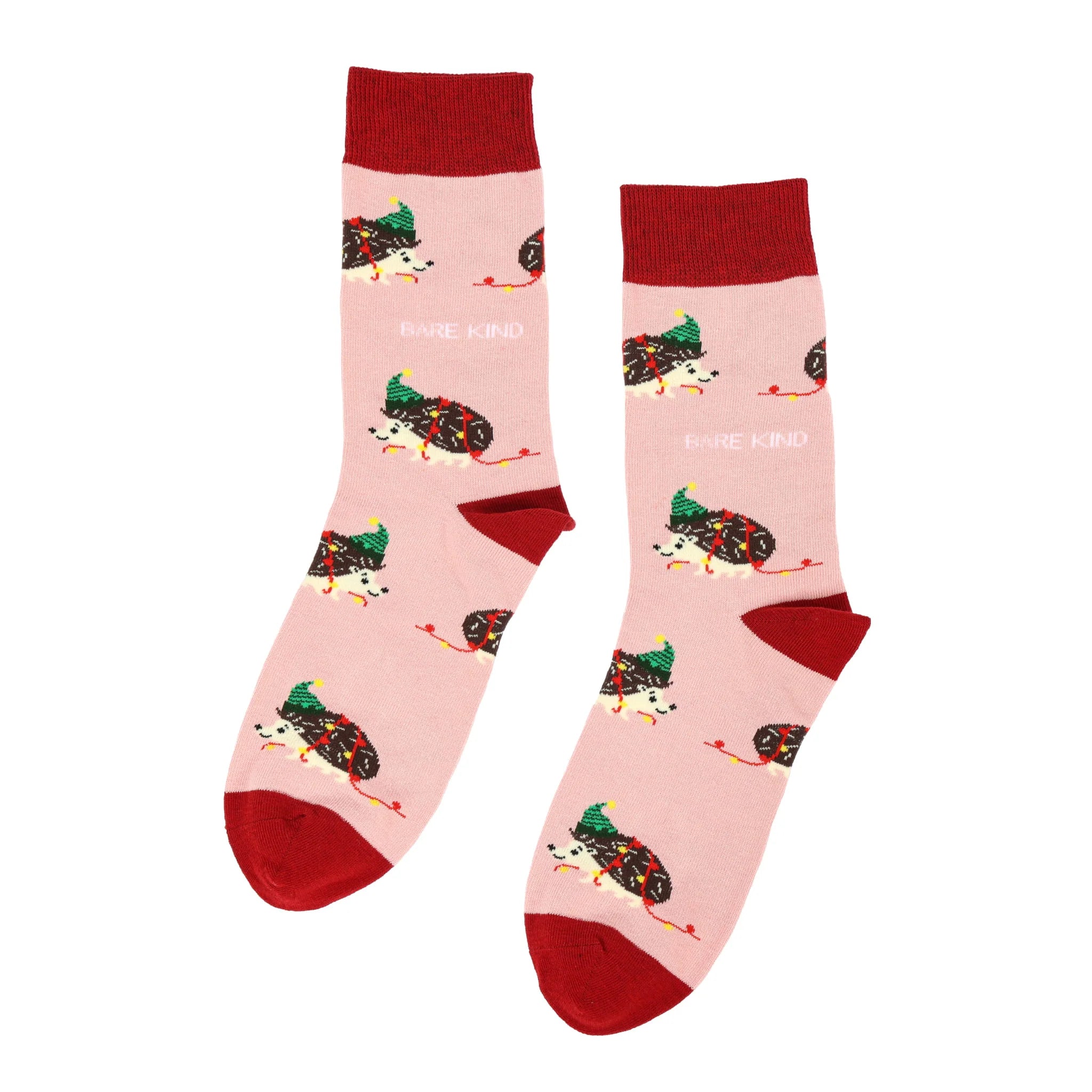 Bare Kind Christmas Save the Hedgehog Bamboo Socks