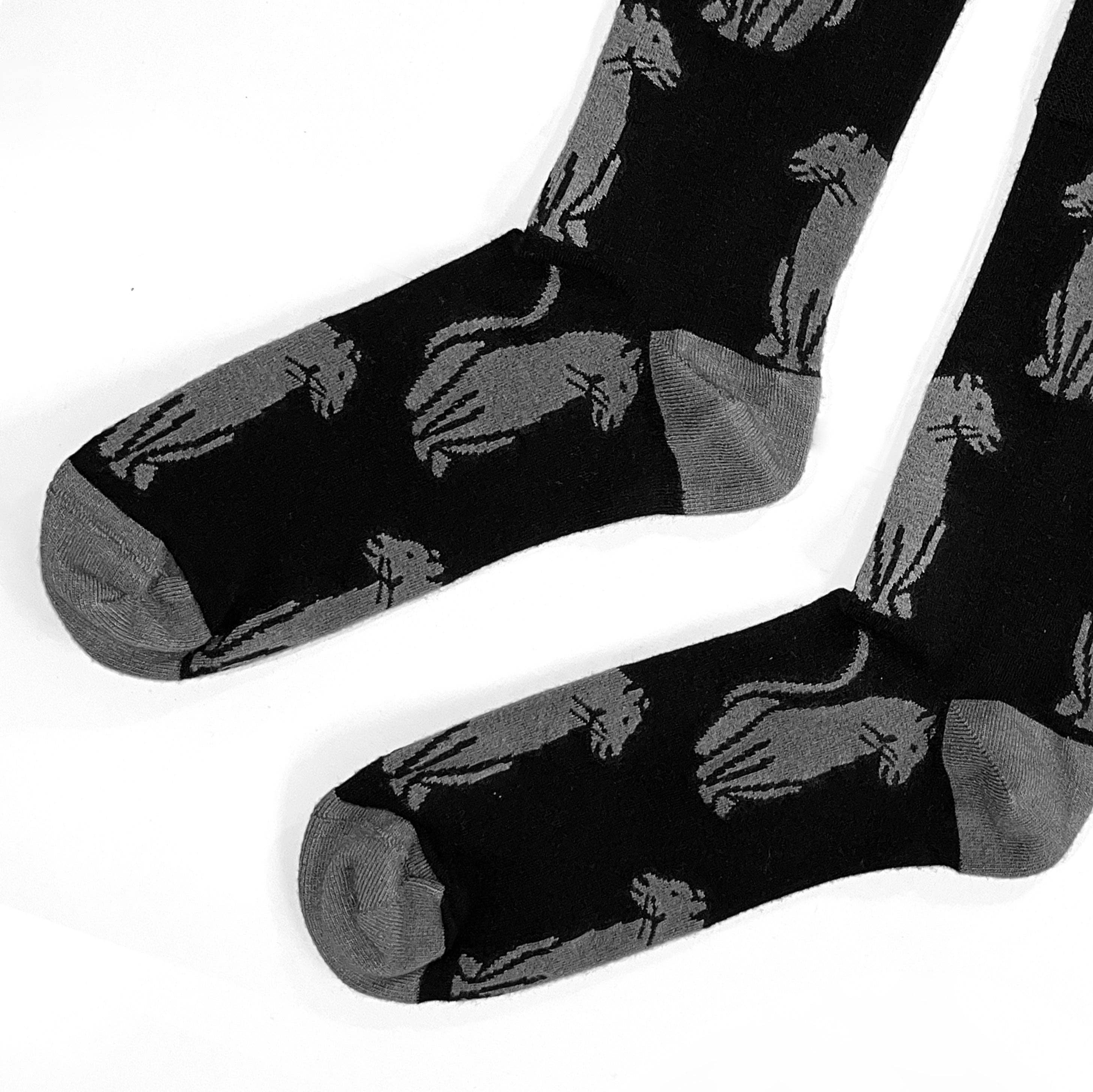 Bare Kind Save the Black Panther Socks