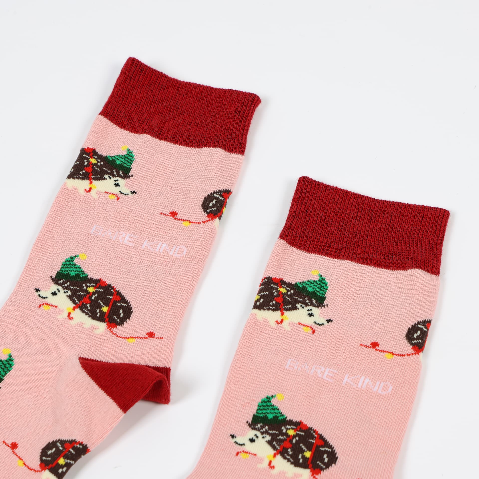 Bare Kind Christmas Save the Hedgehog Bamboo Socks