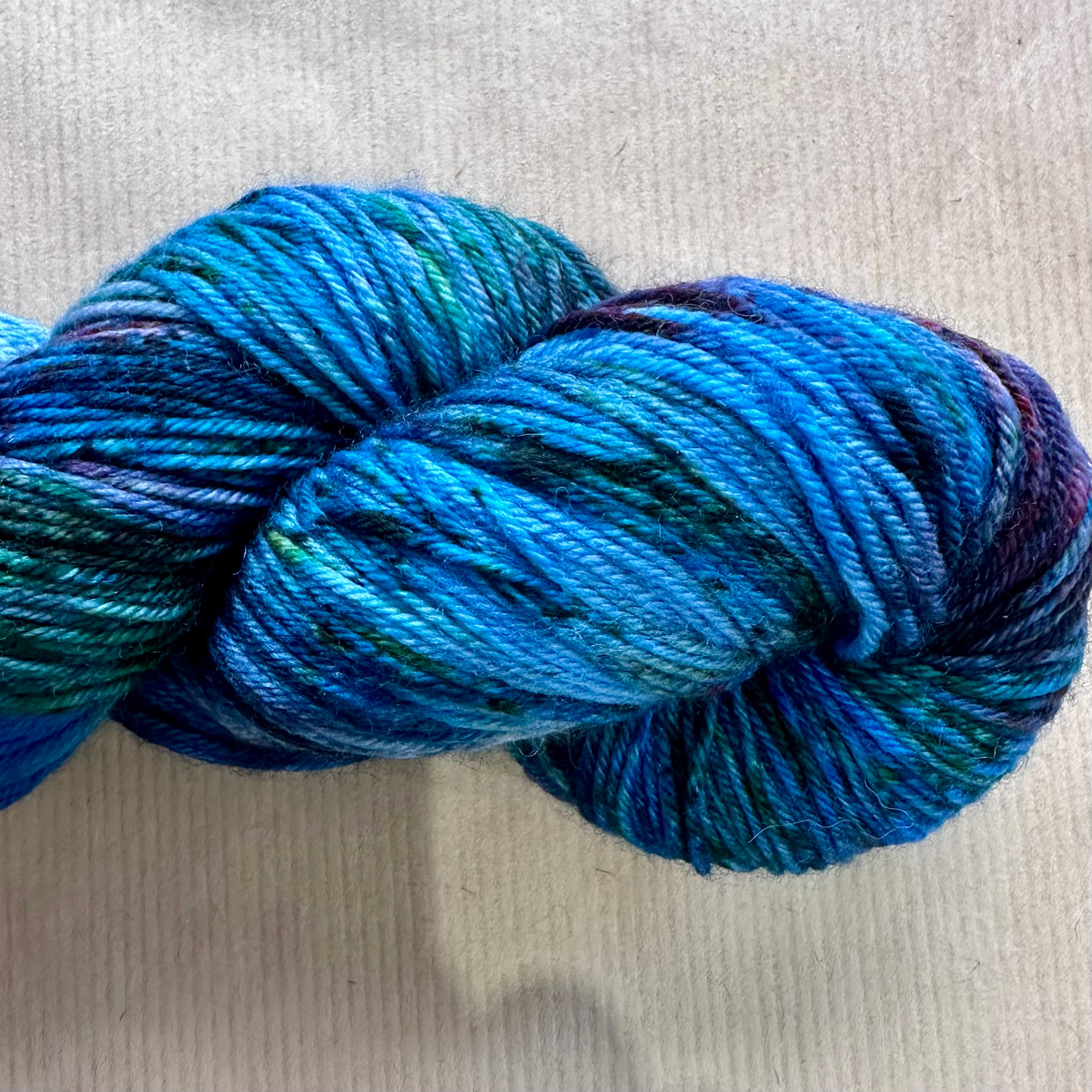 Madrigal Yarns Sapphire and Sin 4ply/Sock