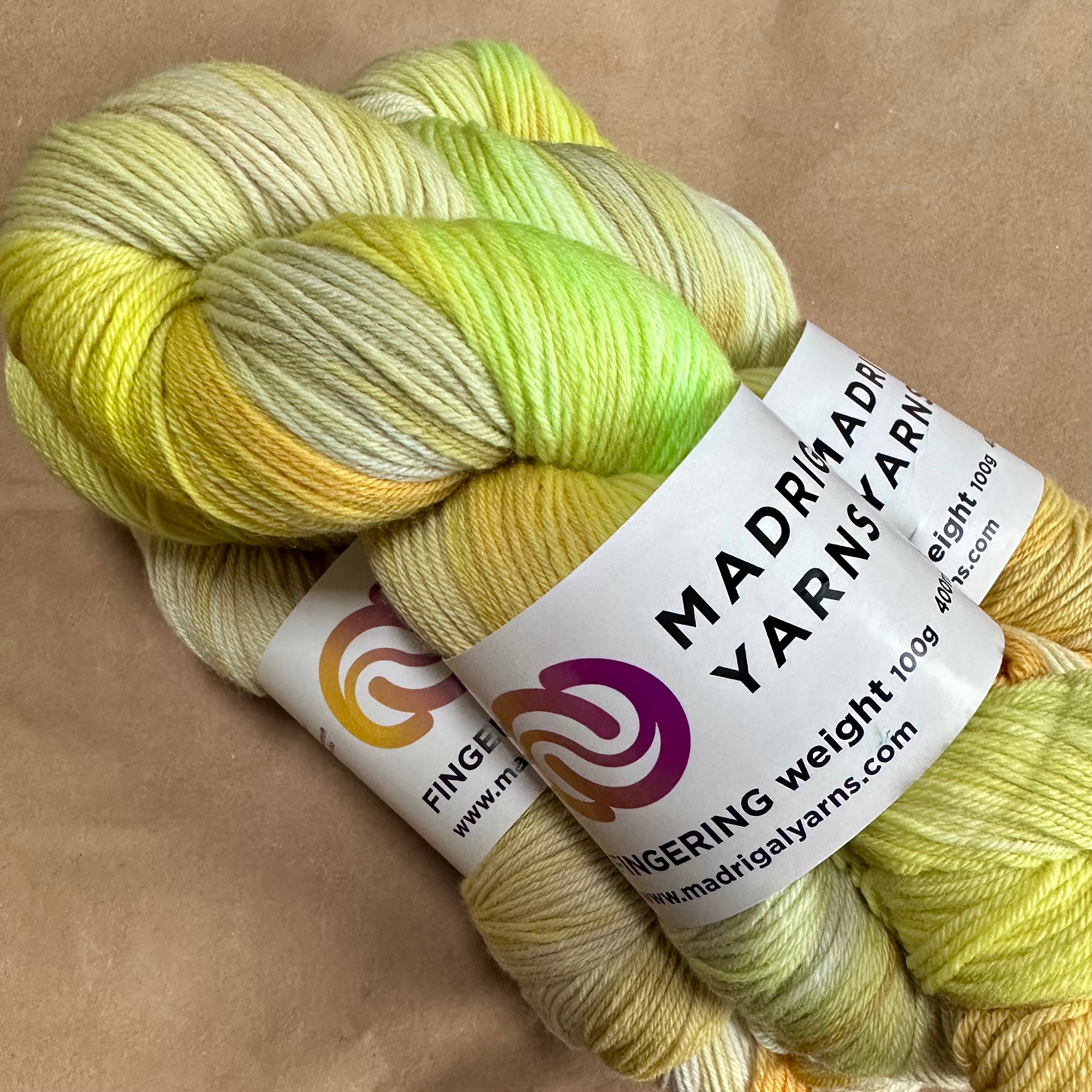 Madrigal Yarns Spring Drift Fingering Yarn