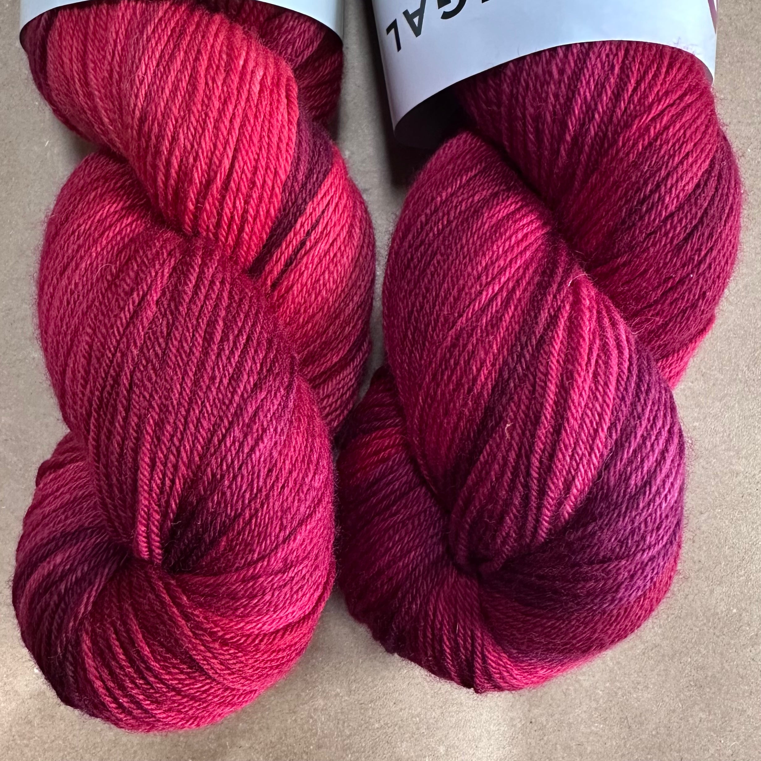 Madrigal Yarns Ruby Darling Fingering Yarn