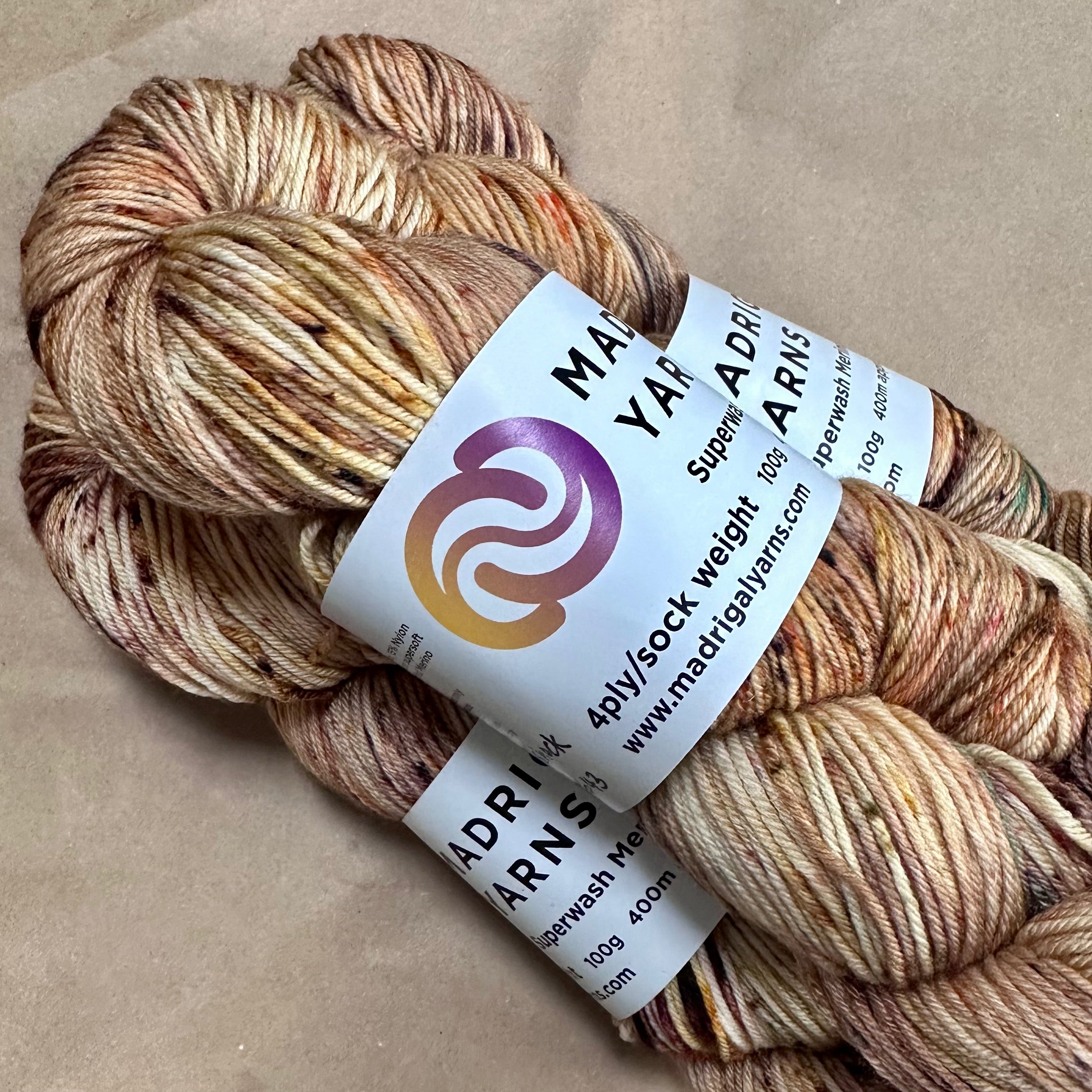 Madrigal Yarns Shellshock 4ply/Sock