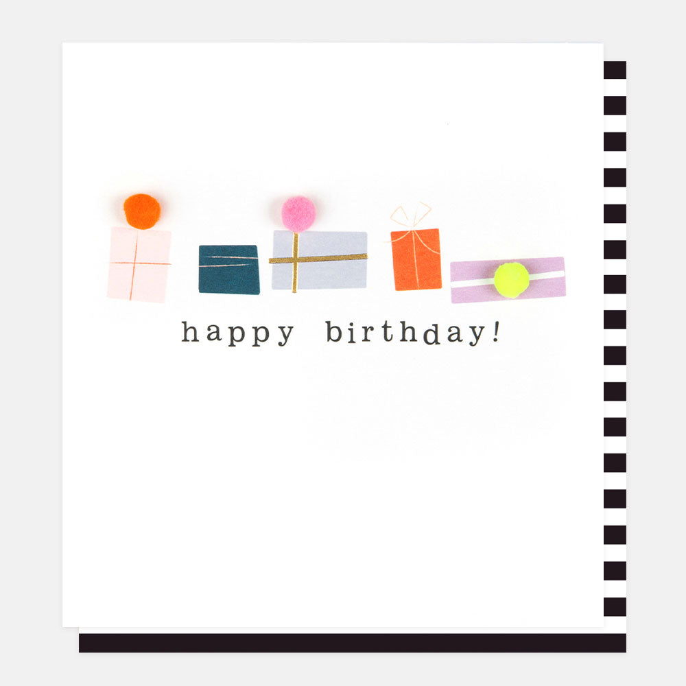 Caroline Gardner Greeting Card - Happy Birthday Presents