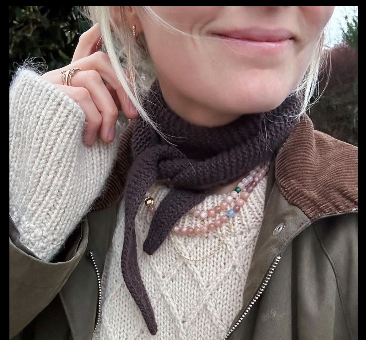 Petite Knit Sophie Scarf Pattern