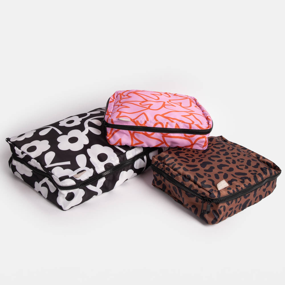 Caroline Gardner Set of 3 Packing Cubes