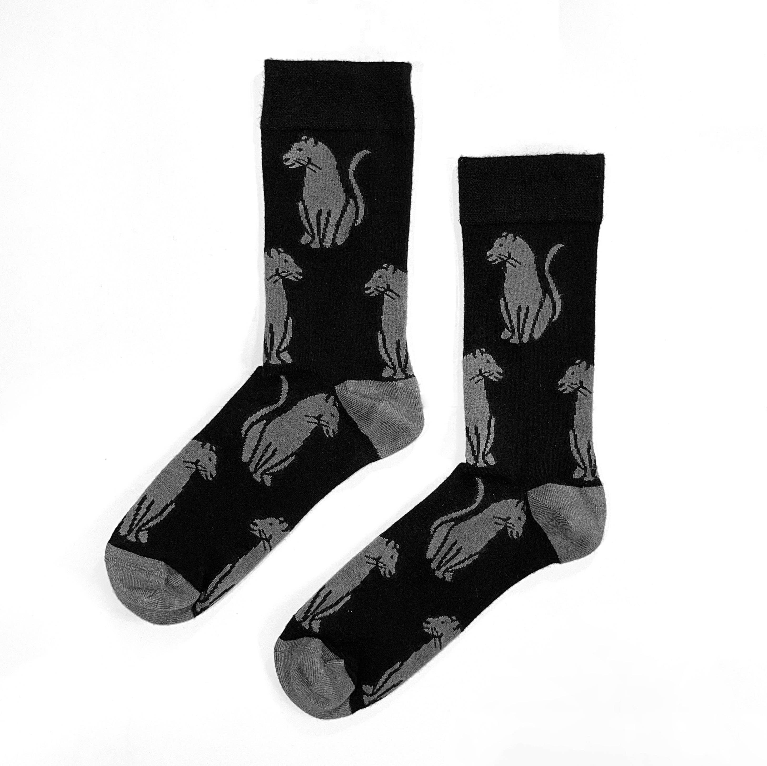 Bare Kind Save the Black Panther Socks