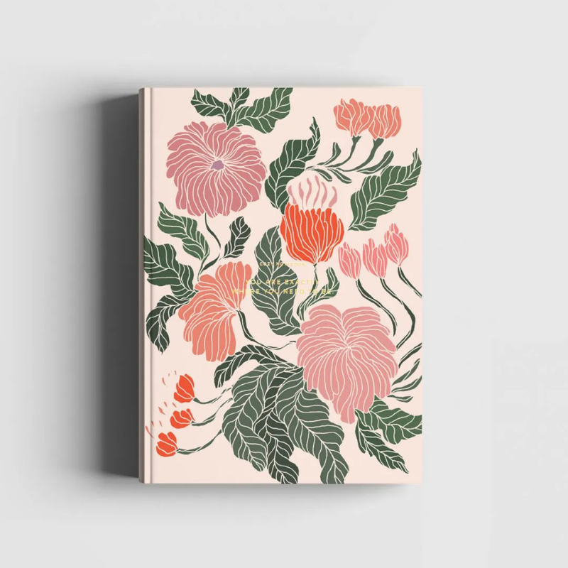 Cozy Publishing Floral Peace Lily Notebook