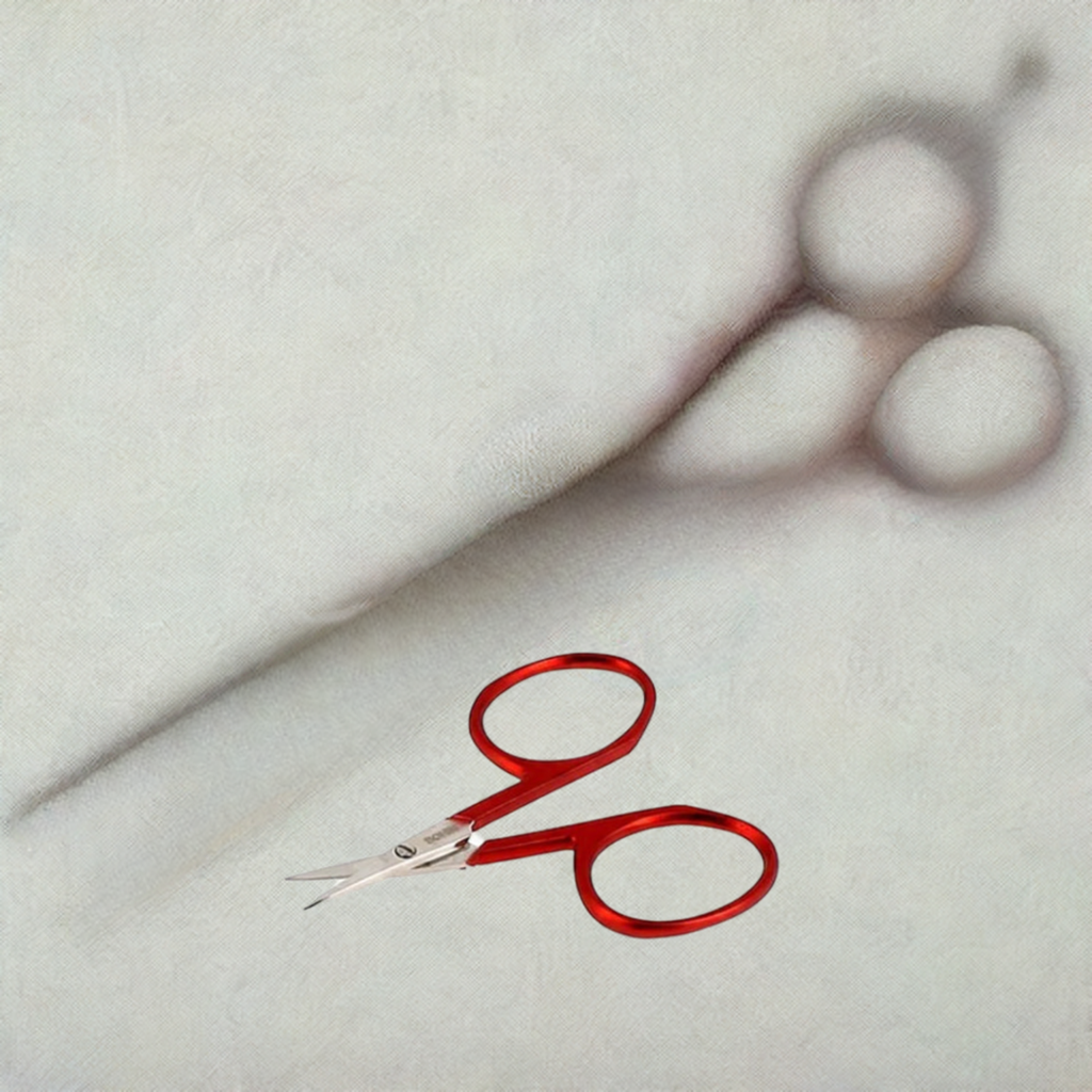 Bohin Embroidery Scissors - Red