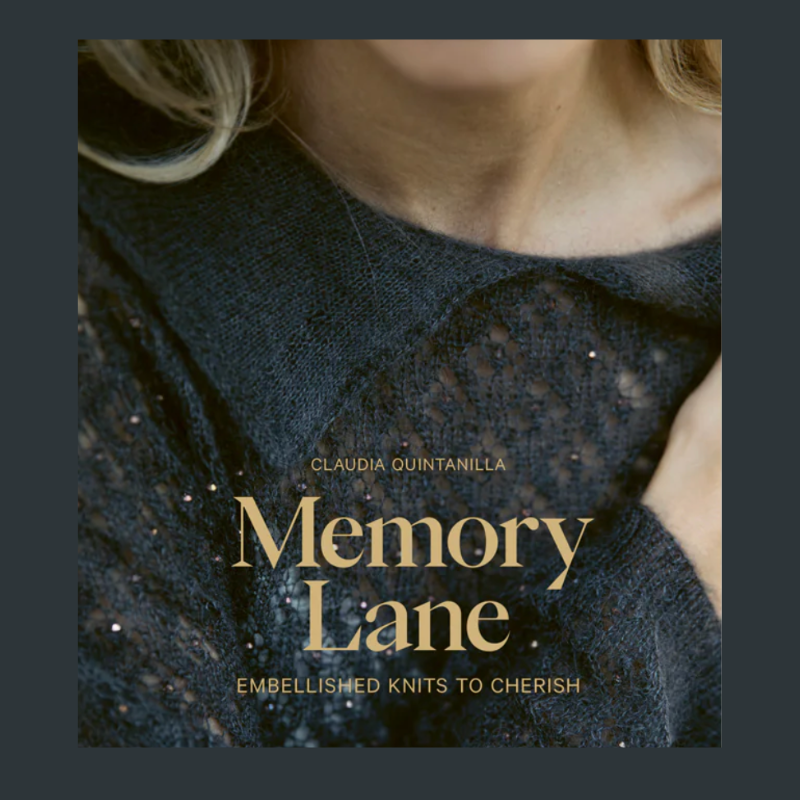 Memory Lane Embellished Knits to Cherish by Claudia Quintanilla