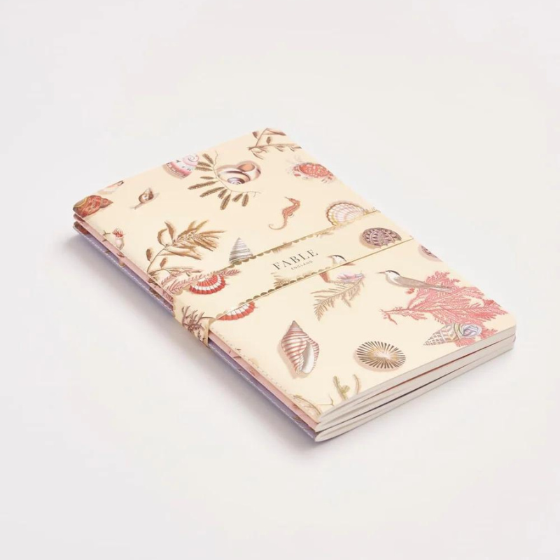 Fable Whispering Sands Notebook - Pack of Three