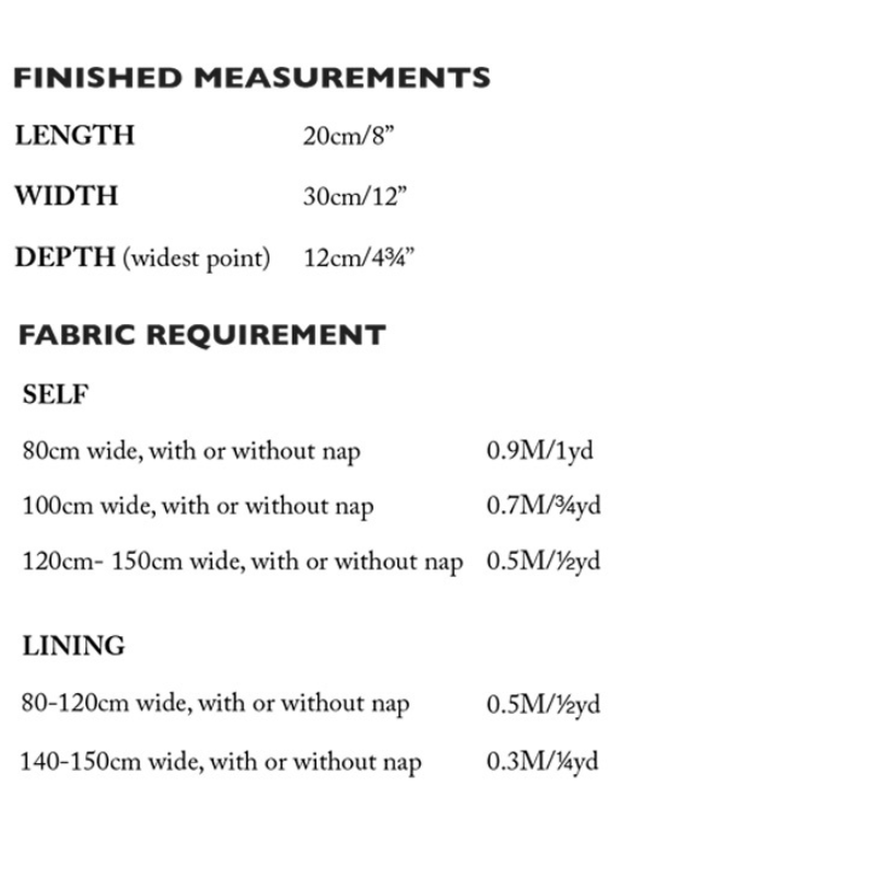 Merchant & Mills The Factotum Sewing Pattern