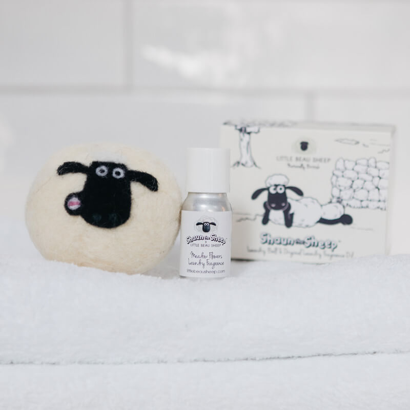 Little Beau Sheep x Shaun the Sheep Laundry Ball with Meadow Flowers Laundry Fragrance