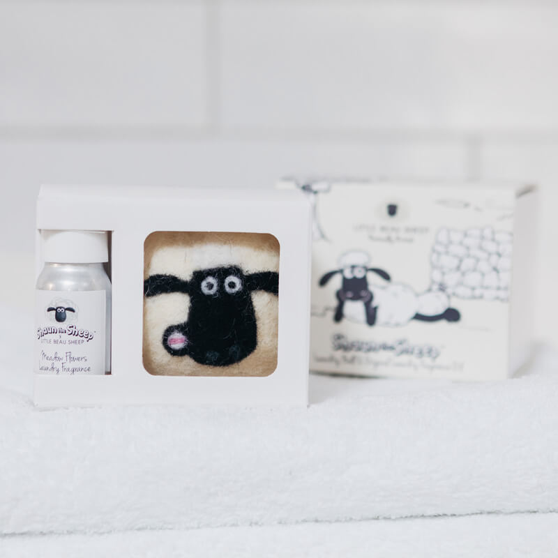 Little Beau Sheep x Shaun the Sheep Laundry Ball with Meadow Flowers Laundry Fragrance