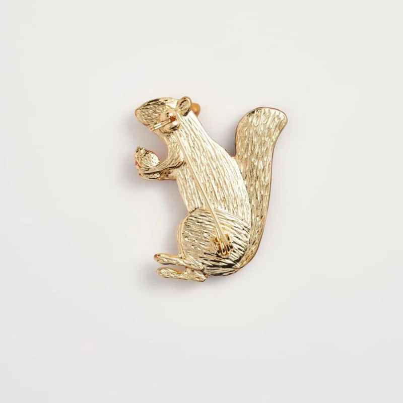 Fable Cheeky Squirrel Brooch
